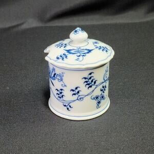Vintage Blue Danube Jam Preserve Jar DISCONTINUED Onion Pattern